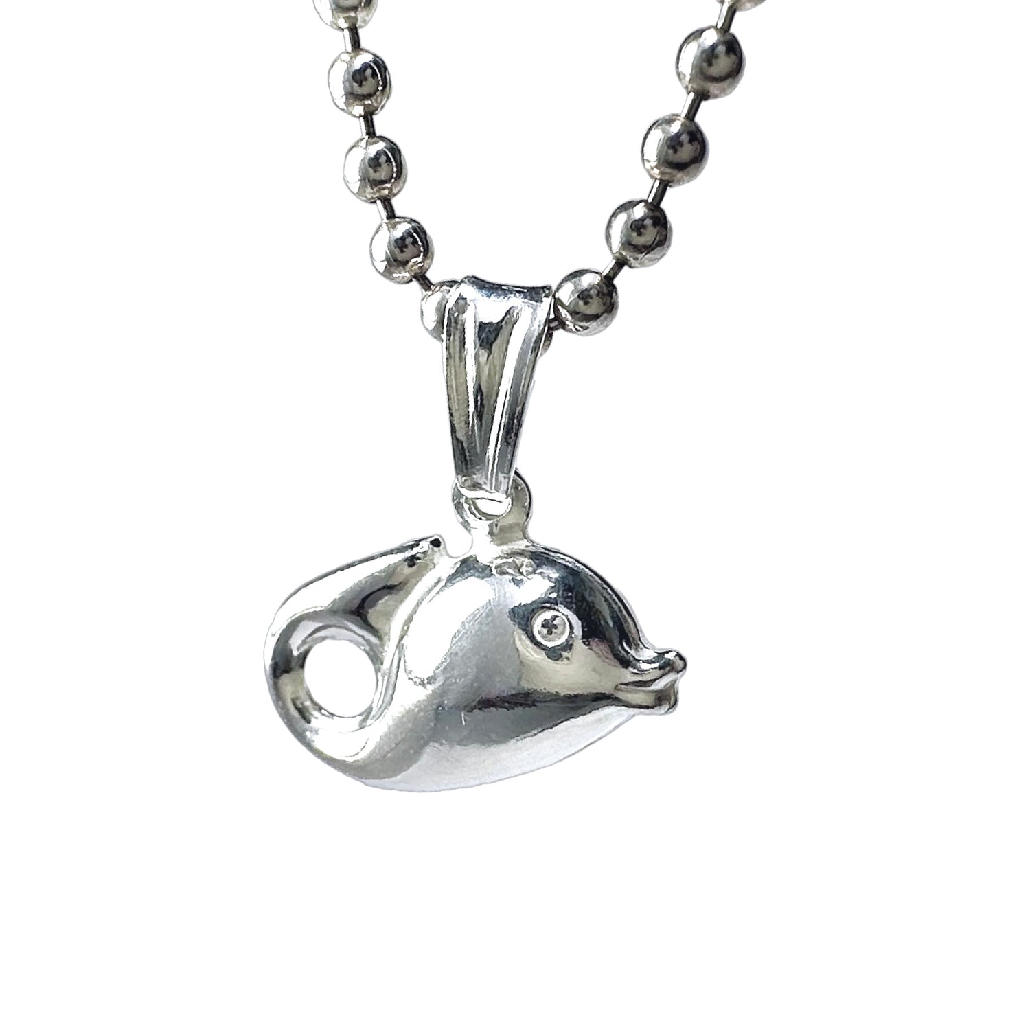 Mini Whale Pendant Necklace