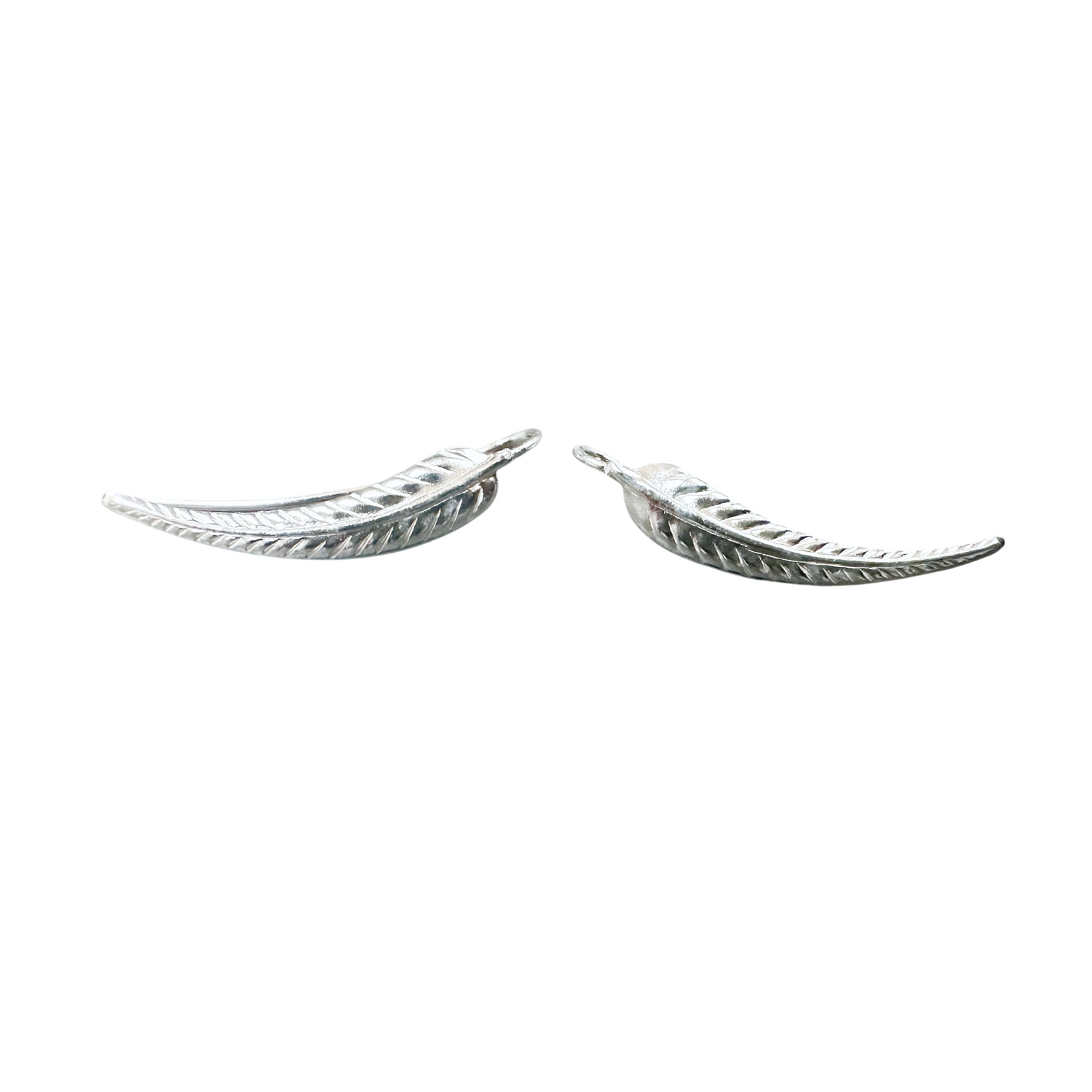 Nature Feather Ear Pin Stud Earring Climber