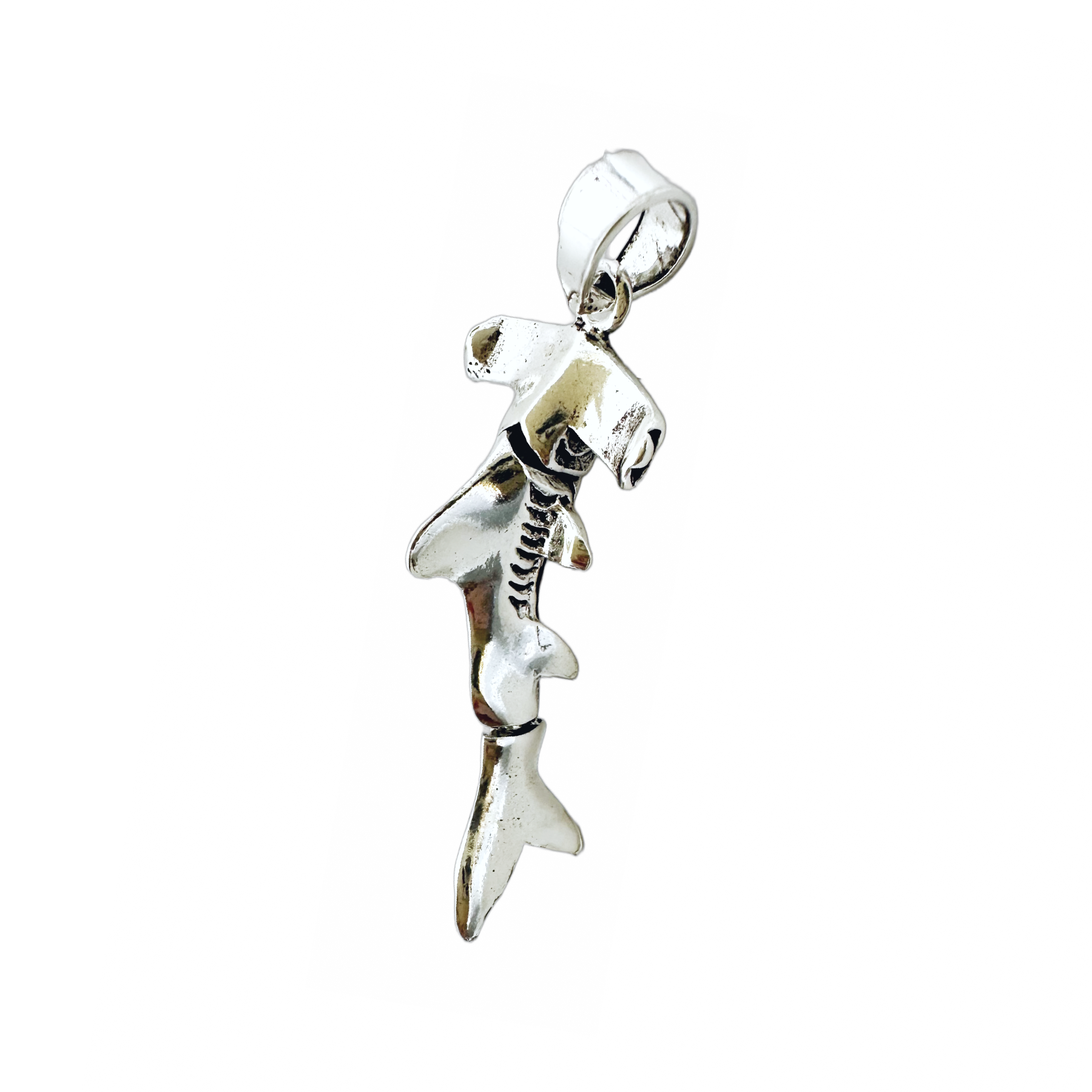 Silver Hammerhead Pendant