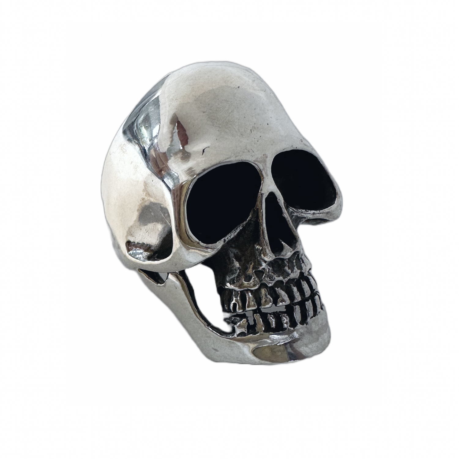 Skull Head Punk Ring