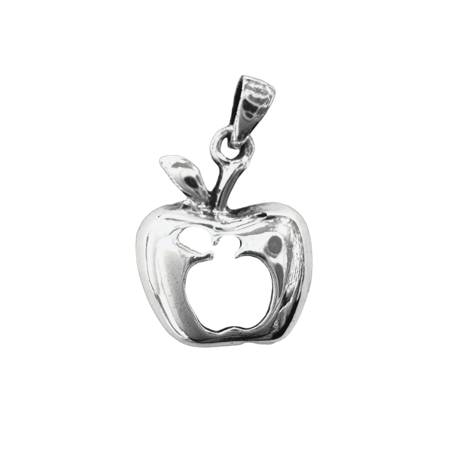 Smart Apple Pendant Necklace