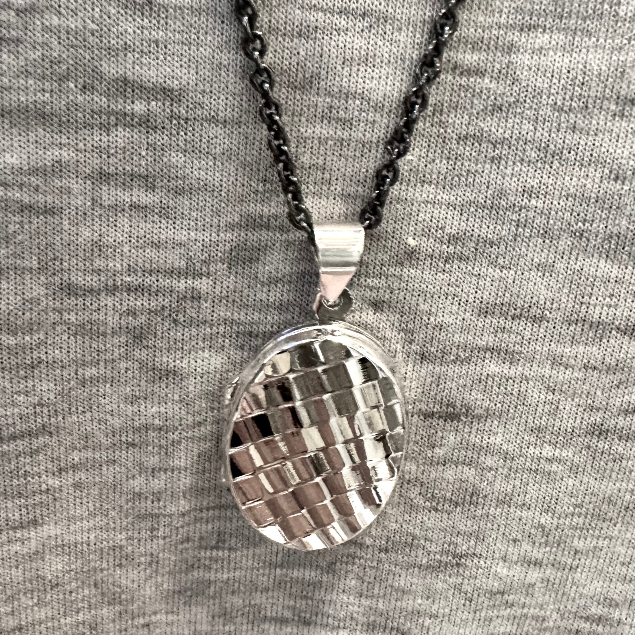 Beating Heart Locket Pendant Necklace