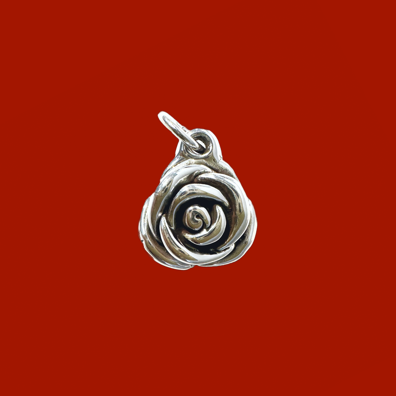 Rose Charm Pendant