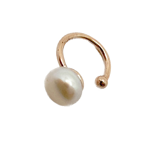 Pearl Ear Cuff Earring