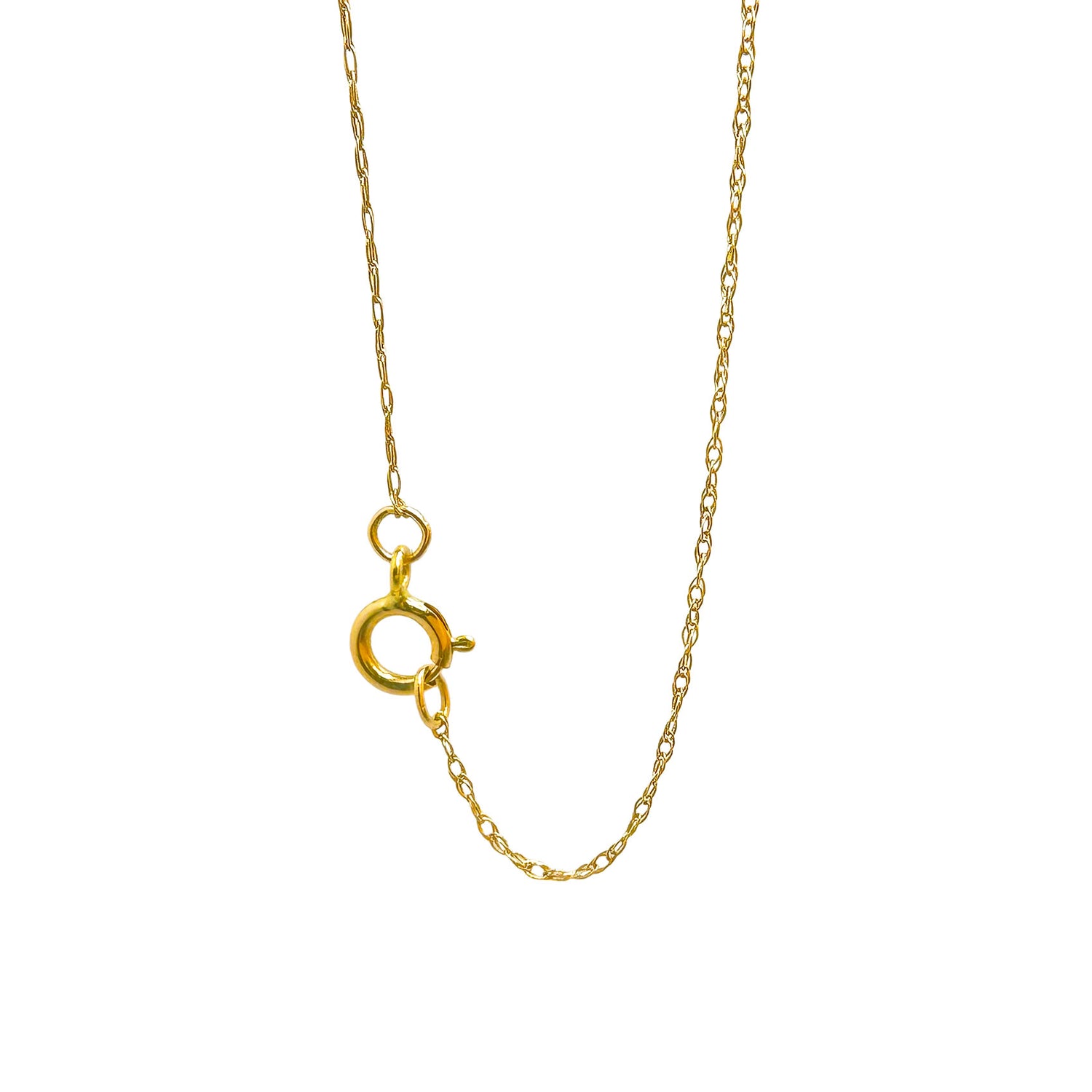 14k Thin Collar Chain Necklace