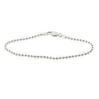 Sterling Silver Small Bead Bracelet