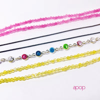 "SunShine" Yellow Stone Beaded Necklace
