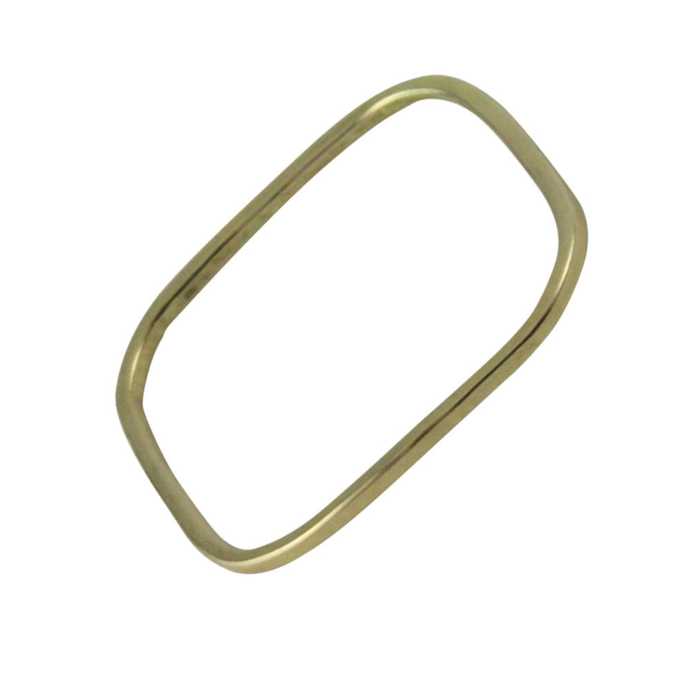 14kt Yellow Gold Square Band Ring