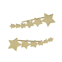 "Stellar Stars" Gold-Dipped Ear Crawler