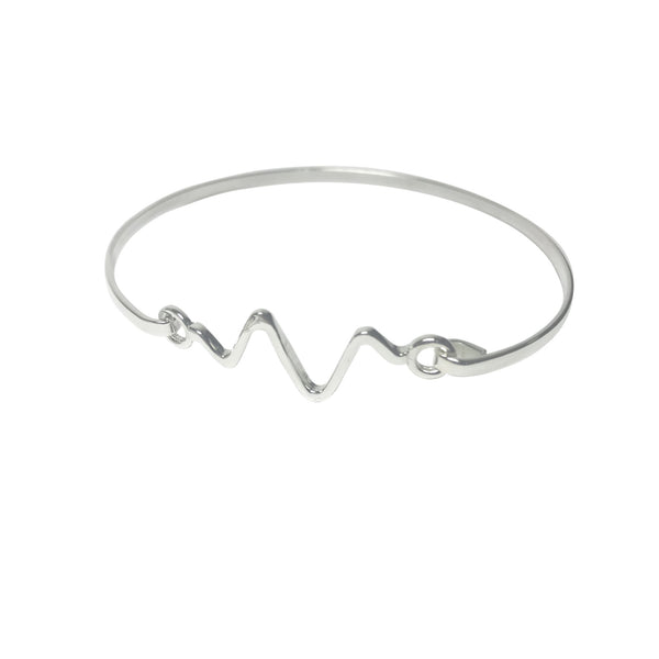 Heartbeat Bracelet - 925 Silver Bracelet by Talisa Jewelry