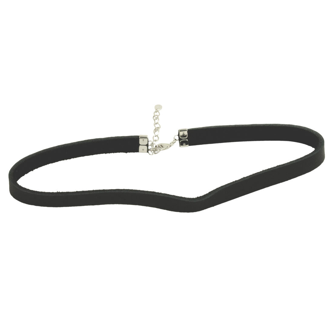 Plain thin deals black choker