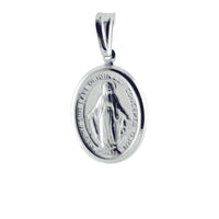 Miraculous Medal Blessed Virgin Mary Medallion Pendant