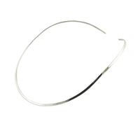 "Skinny" Sterling Silver Thin Collar Necklace