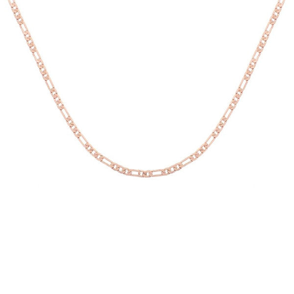 Rosy Figaro Chain Necklace 30 inch
