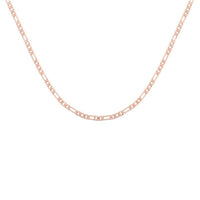Rosy Figaro Chain Necklace 30 inch