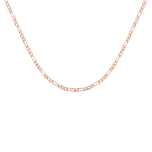 Rosy Figaro Chain Necklace 30 inch