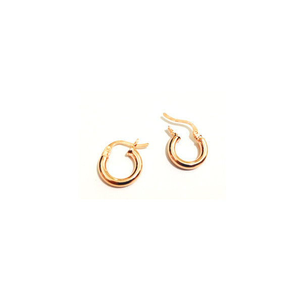 Rosy "Mini" Hoop Earrings