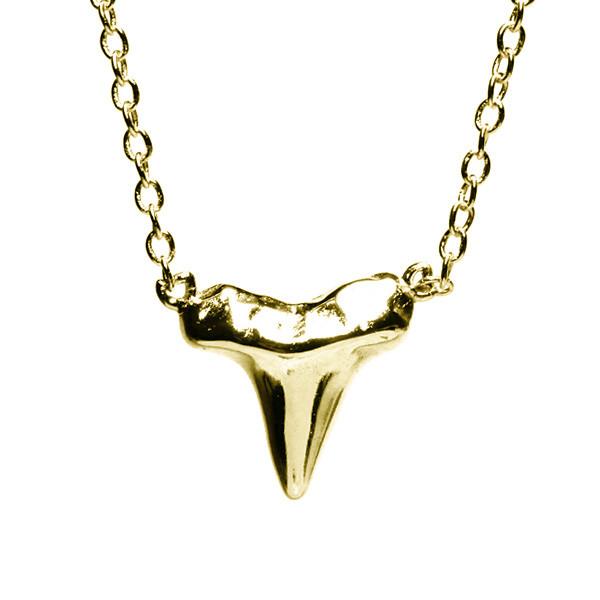 Sterling Silver Mini Shark Tooth Necklace