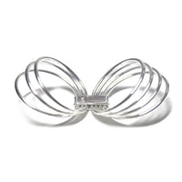 Sterling Silver Thin Band Ring Stacking Set of 7