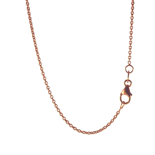 14k Rose Gold Link Chain Necklace