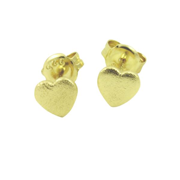 Mini Heart Stud Earrings