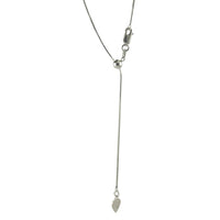 Adjustable Sterling Silver Bolo Chain Necklace
