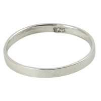 Sterling Silver Simply Band Ring