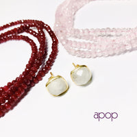 Mini Rose Quartz Layering Necklace