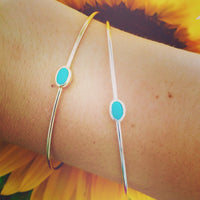 Sterling Silver Turquoise Cuff Bracelet