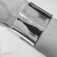Sterling Silver Wide Cuff Bracelet