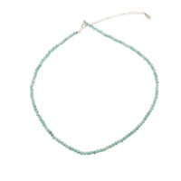 Aqua Green Beaded Necklace