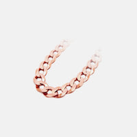 Rosy Curb Chain Necklace