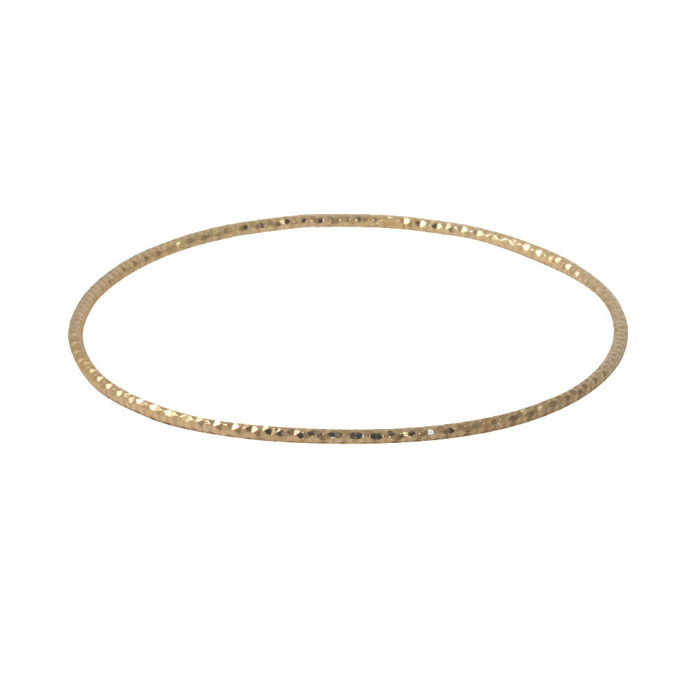 "Galaxy" Gold-Dipped Bangle Bracelet Slim