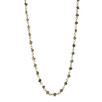 Mini Stone Labradorite Beaded Necklace