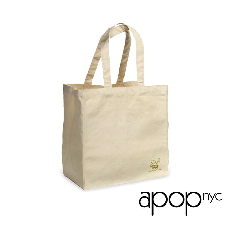 Eco Friendly 100% Cotton Large Canvas Tote Bag