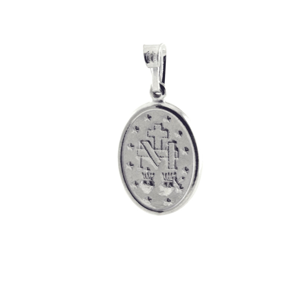 Miraculous Medal Blessed Virgin Mary Medallion Pendant