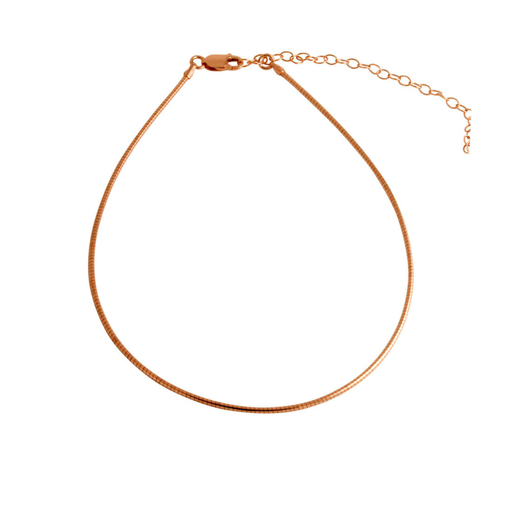 "Omega" Cord Choker Necklace