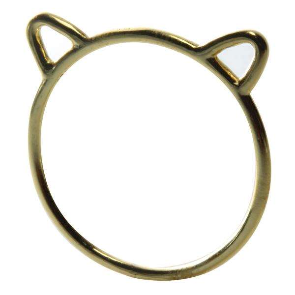 Sterling Silver The Kitty Cat Ring & Midi Style