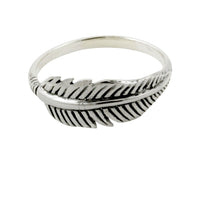 "Plume" Sterling Silver Feather Ring