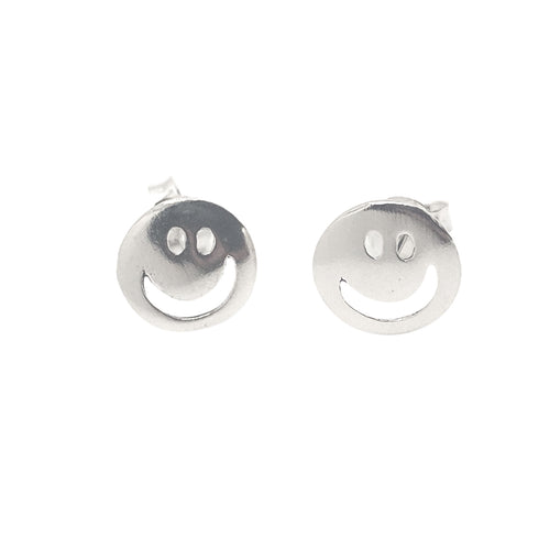 Sterling Silver Happy Face 