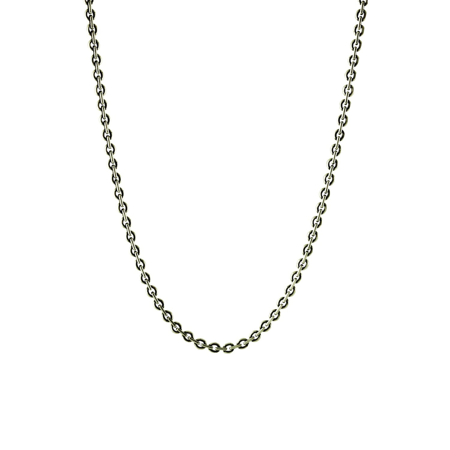 "Embroidery" Sterling Silver Layering Necklace