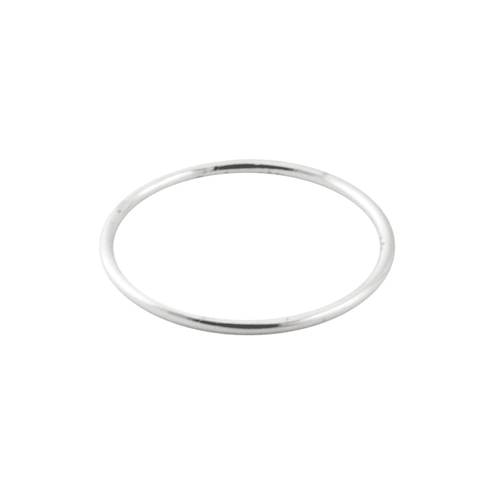 Simple Sterling Silver Thin Band Ring