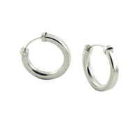 apop thick silver hoops