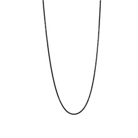 black chain necklace