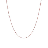 Rosy Thin Link Chain Necklace