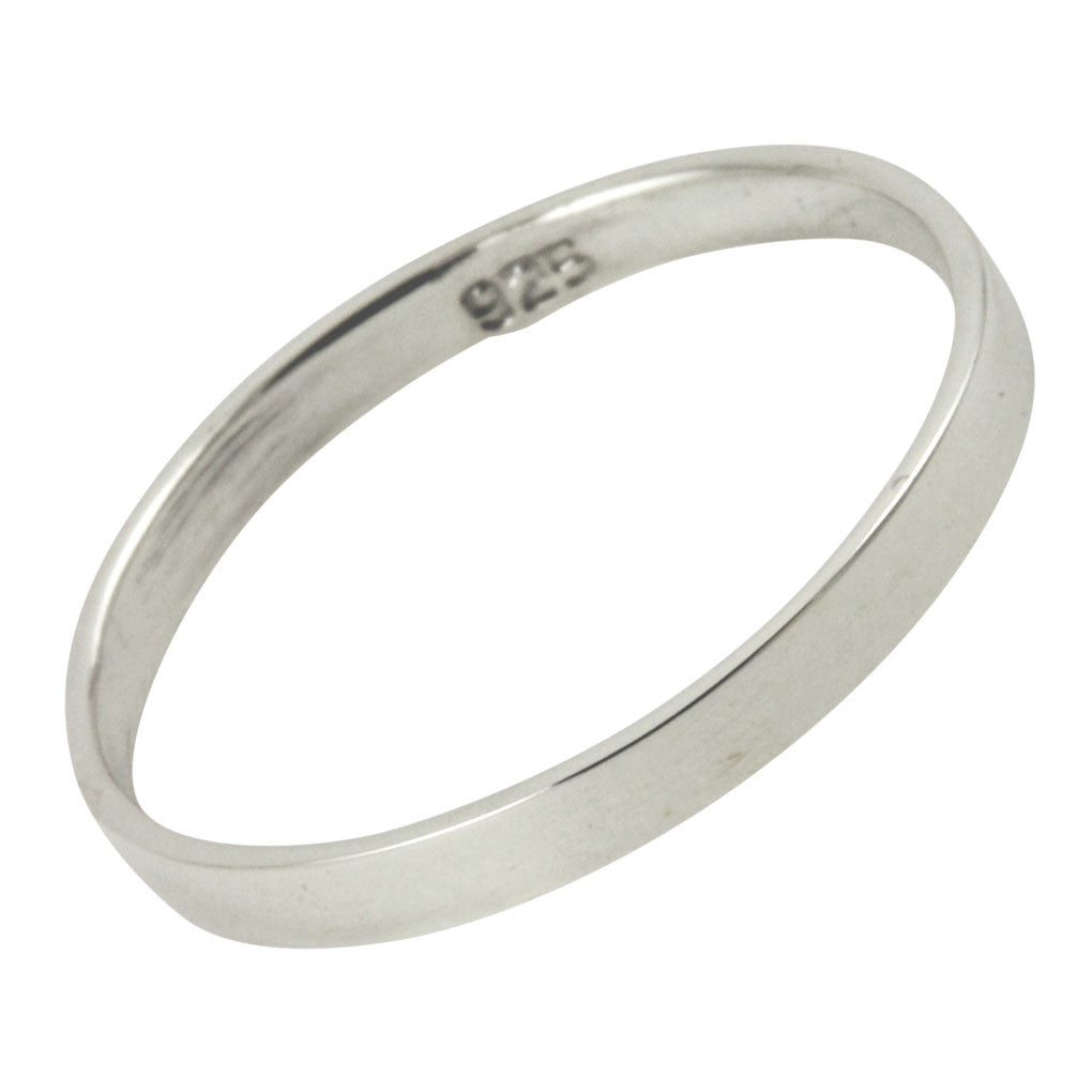 Sterling Silver Simply Band Ring
